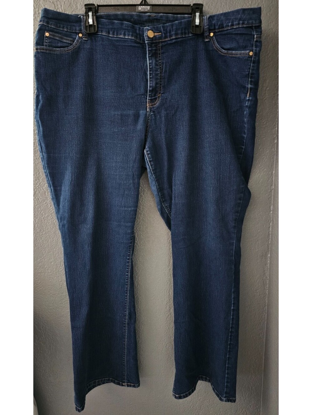 Jennifer Lopez Denim Jeans Pants Bootcut Straight Leg Stretchy Blue Size 24 W